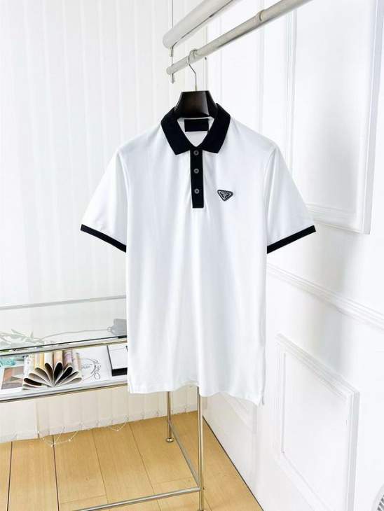 Picture of Prada Polo Shirts Short _SKUPradaM-2XL8qx21225874